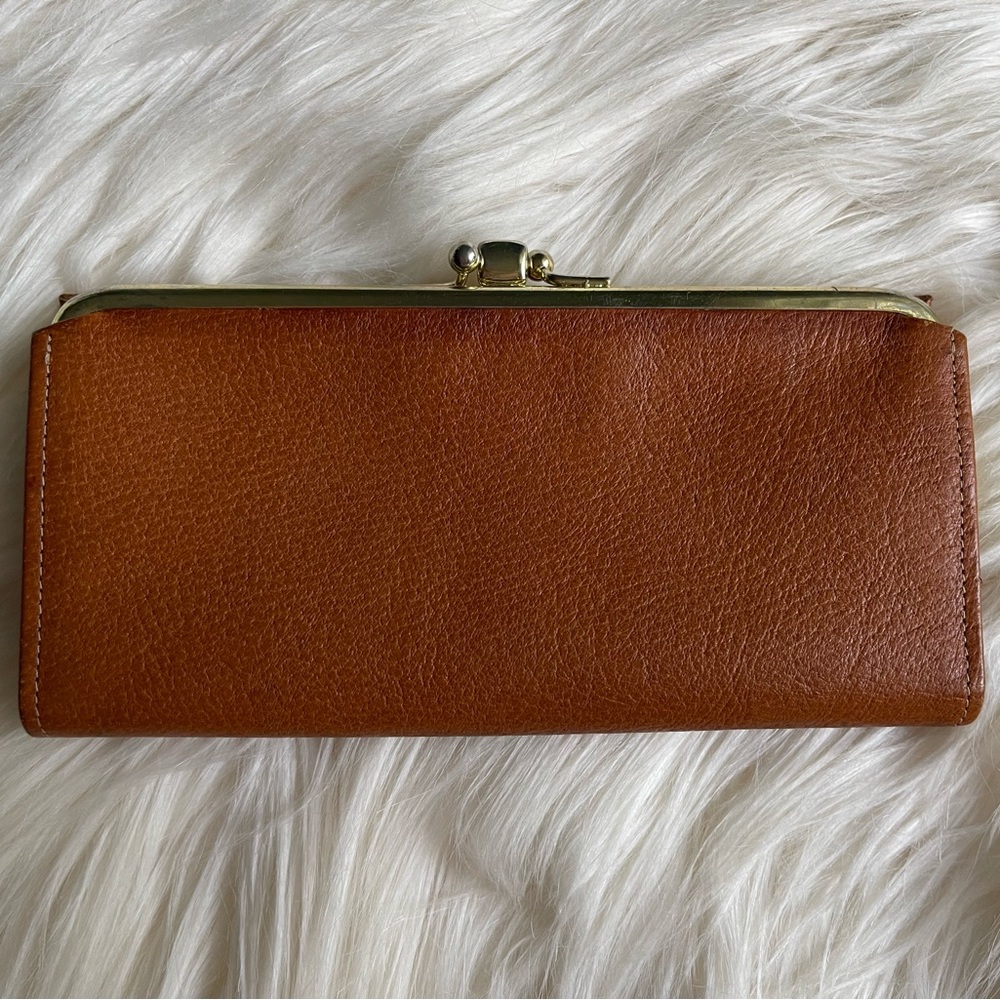 Vintage Camel Lady Buxton Pigskin Wallet with Snap Closure Coin Purse